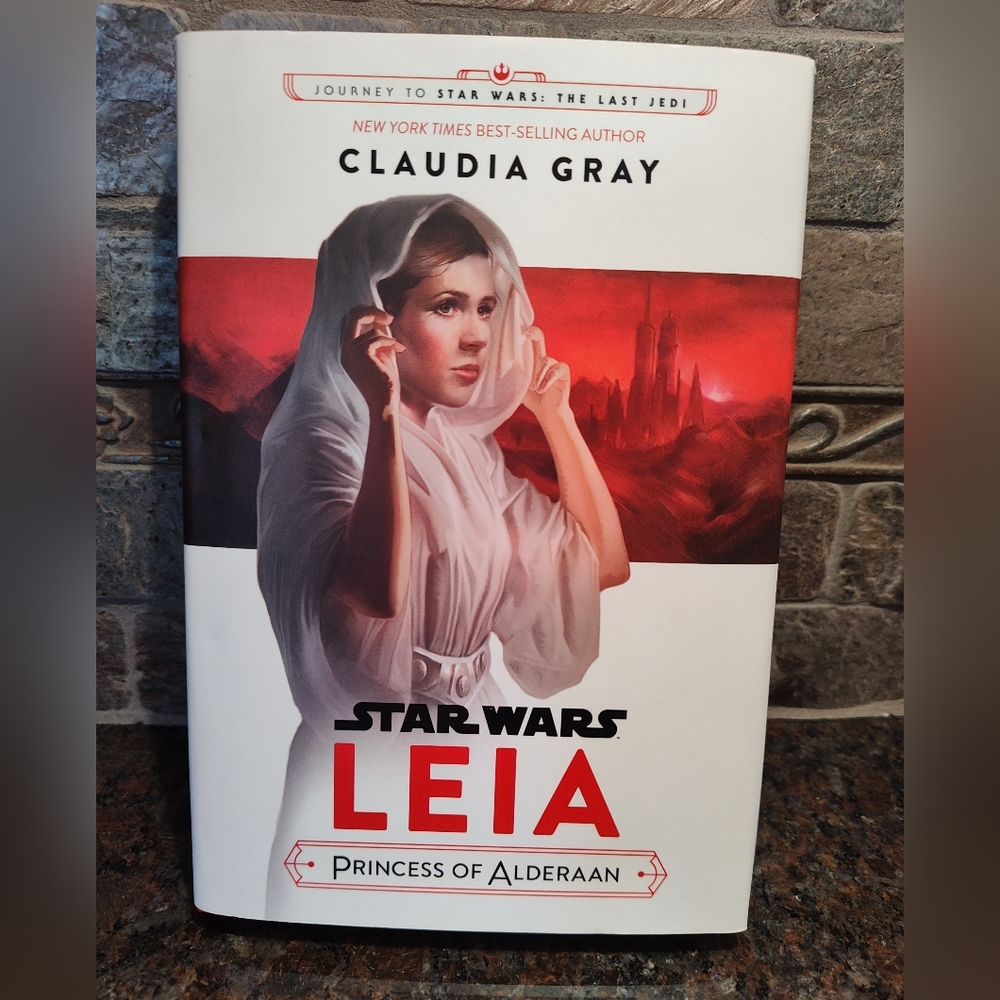 Star Wars Leia Book - Red and White Cover